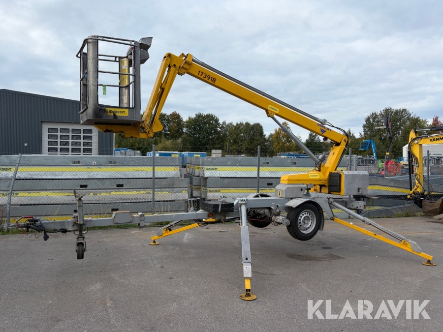 Släpvagnslift Omme Mini 12 EBZ