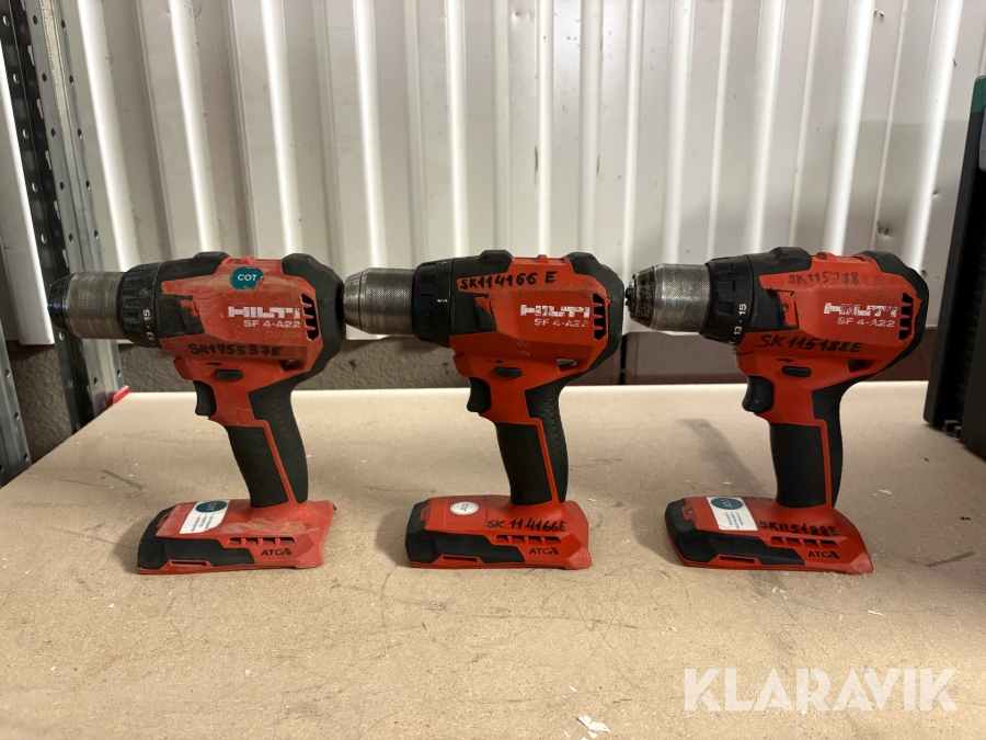 Skruvdragare Hilti SF 4-A22 3st