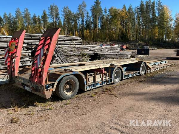 Maskintrailer Trailerteknik T3-64KNOUS med svanhals