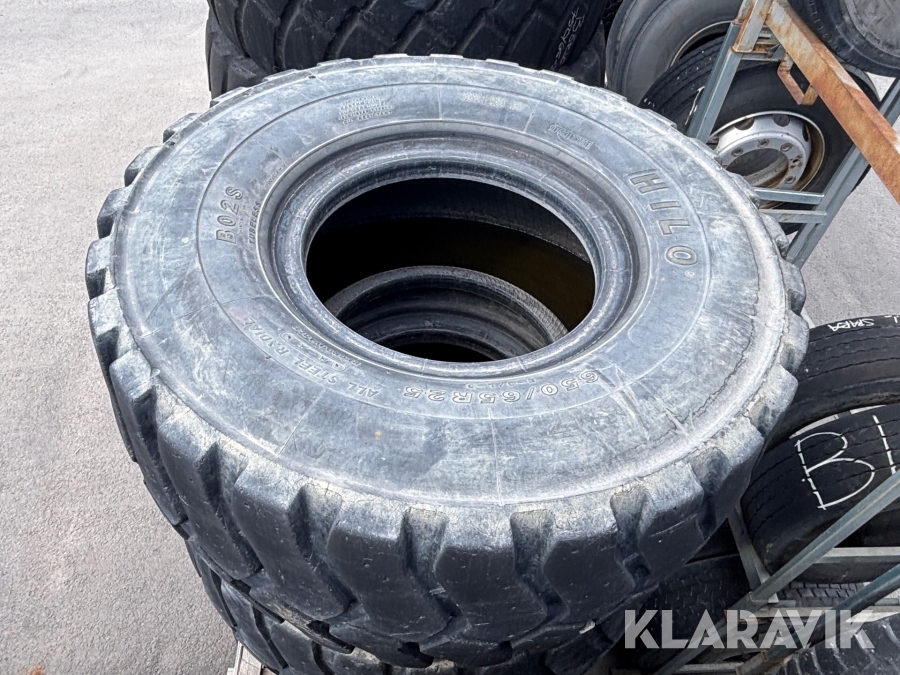 Entreprenaddäck Hilo B02S 650/65R25 4st