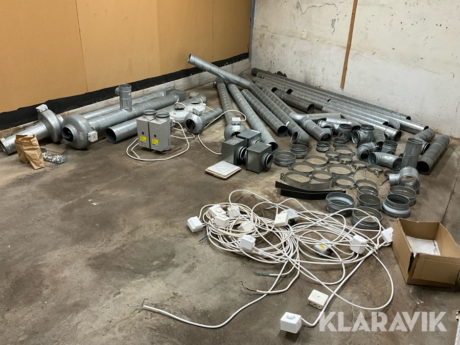 Parti med ventilationstillbehör