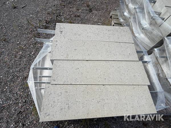 Fast/ altanplint , 4 tum/700mm, 20st