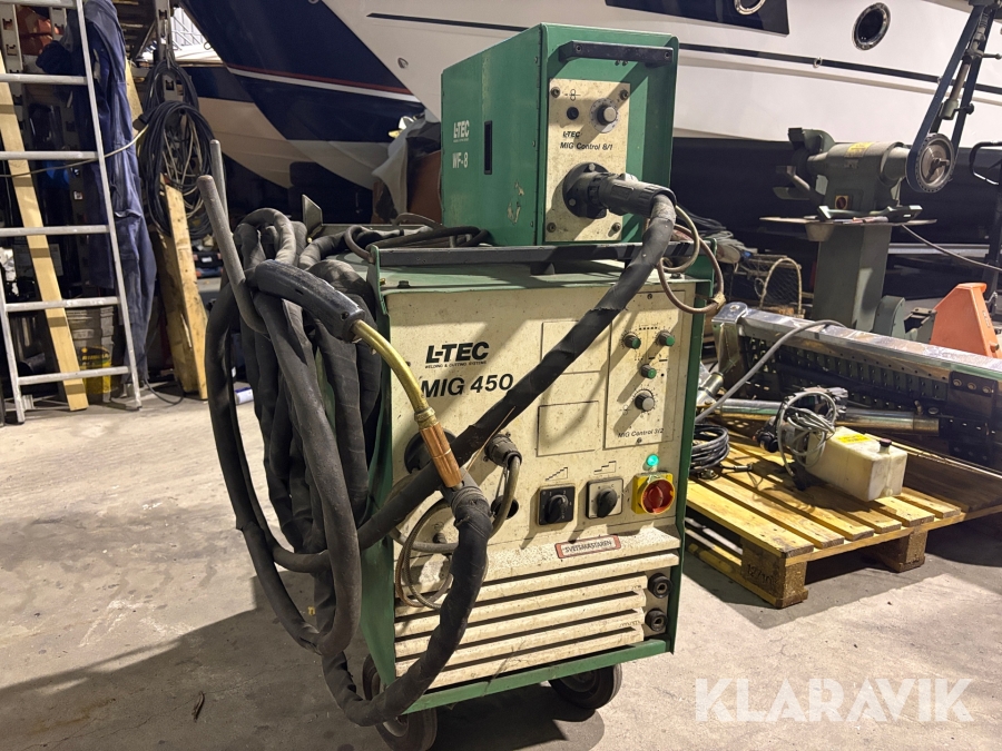 MIG-svets L-Tec Mig 450 MIG-svets