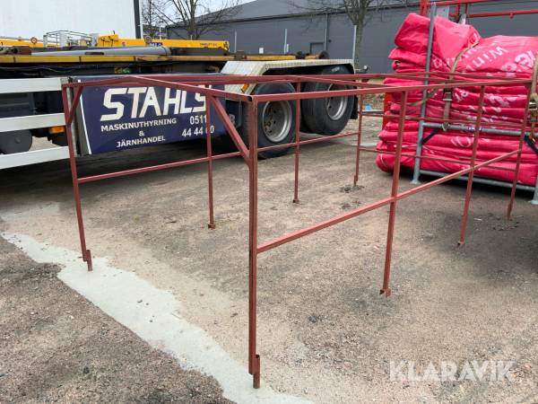 Ställning för släpkärra