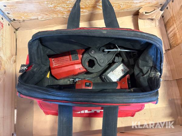 Pressverktyg Hilti NPR 19-22 M käftar ink batteri och laddare