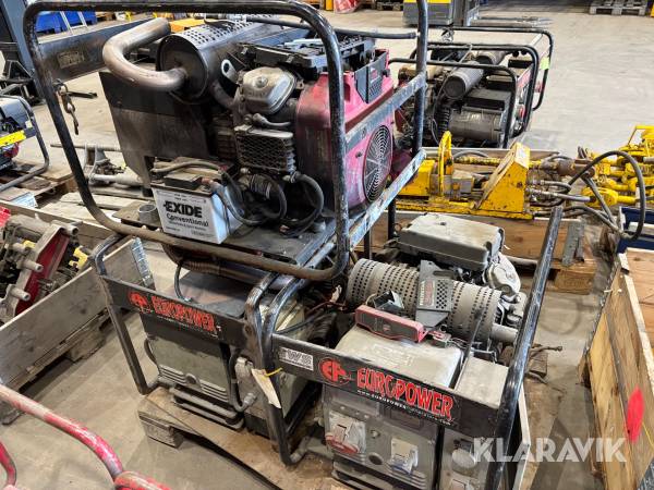 Elverk Europower EP15000TE 3st Repobjekt