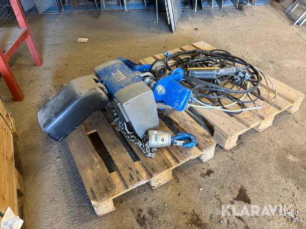 Telfer Abus GM 6 2000.5-2 med bana 2000 kg