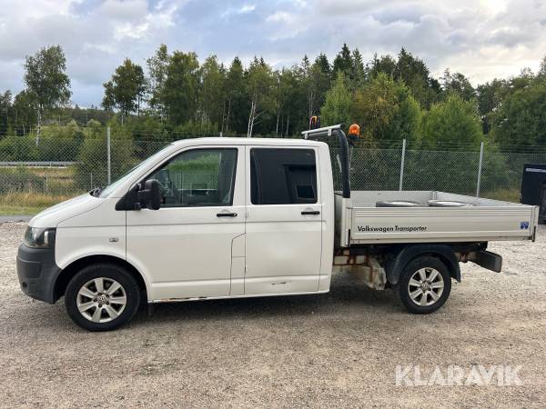 Flakbil Volkswagen Transporter Dubbelhytt T32 TDI BMT DSG