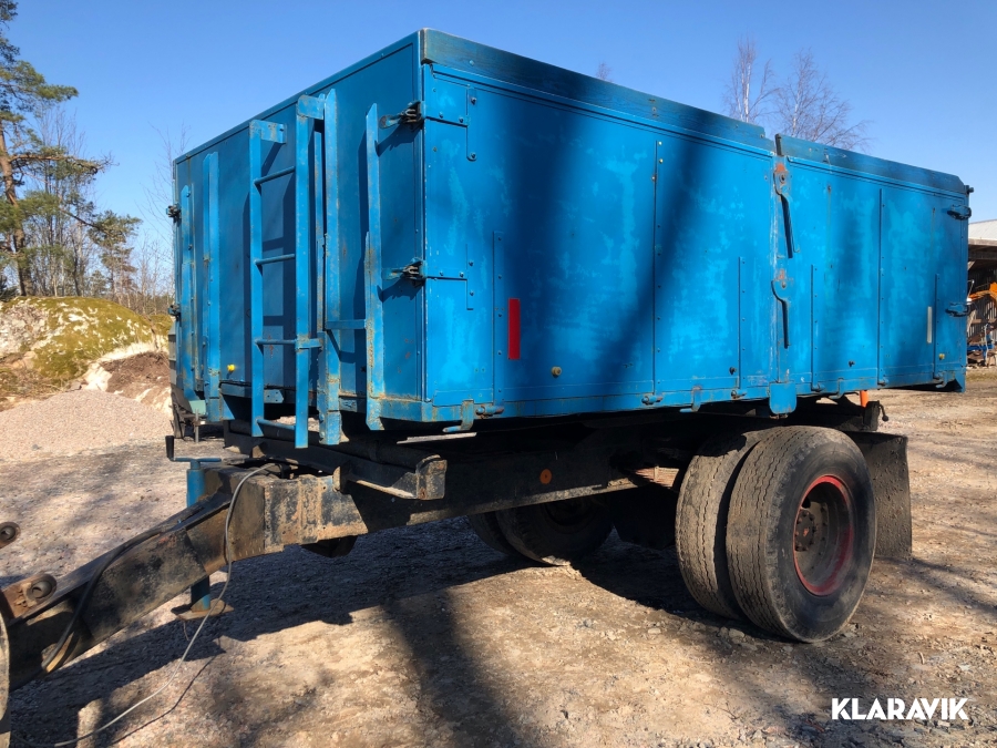 Tippkärra, traktorkärra