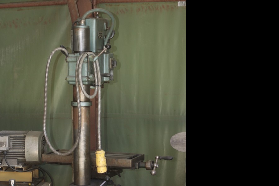 Pelarborr med koordinator bord