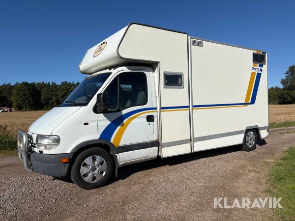Hästbil Renault Master 2.5 dCi UME