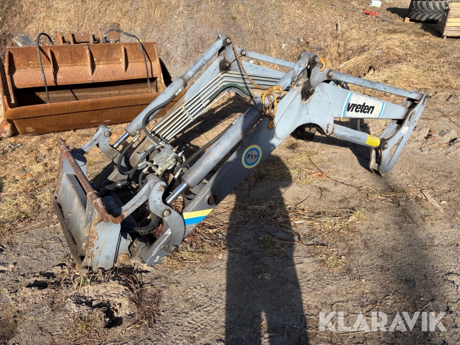 Frontlastare Vreten F17 med fästen