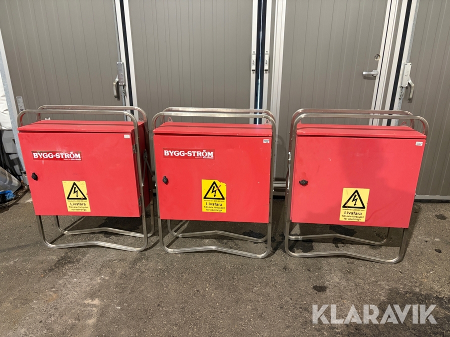 Elcentraler 3st Malmbergs U63/6321-21