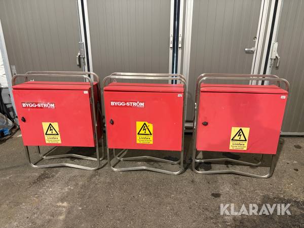 Elcentraler 3st Malmbergs U63/6321-21