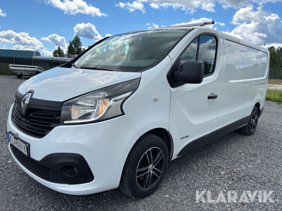 Skåpbil med verkstadsinredning Ranault Traffic 2.7T