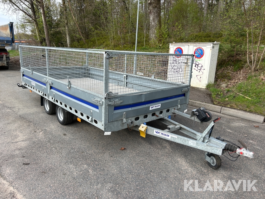 Släp Wiola/WTtrailer W2 med ramper
