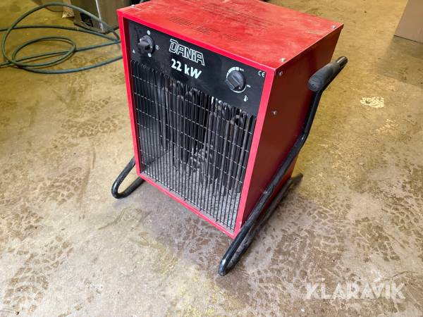 Värmefläkt Dania 22 kw