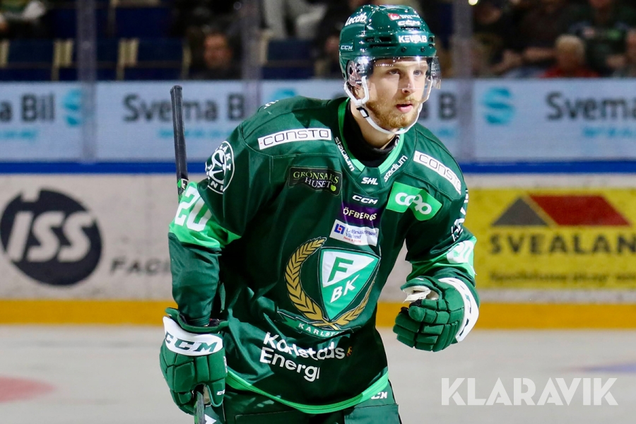 Marcus Westfält #20 i Färjestad BK - använd matchtröja 2022/