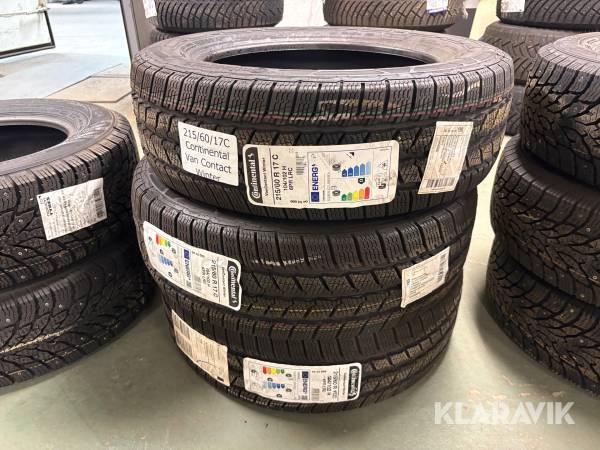 Vinterdäck Continental Van Contact Winter 215/60R17C 3st