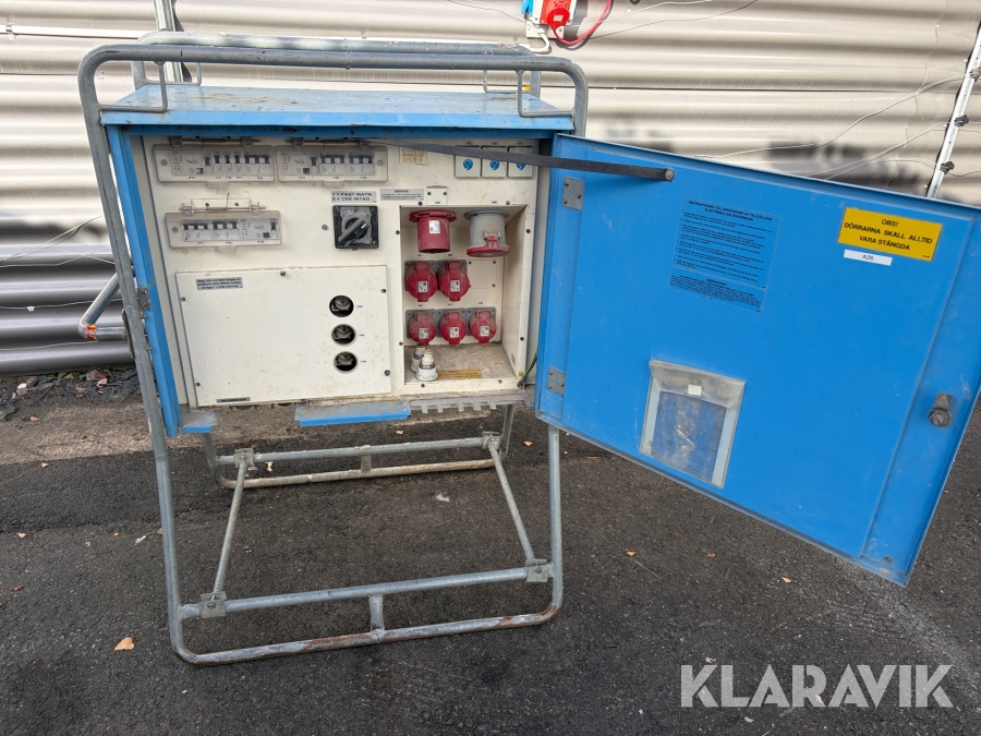 Elskåp 63A El-Björn FUC 63