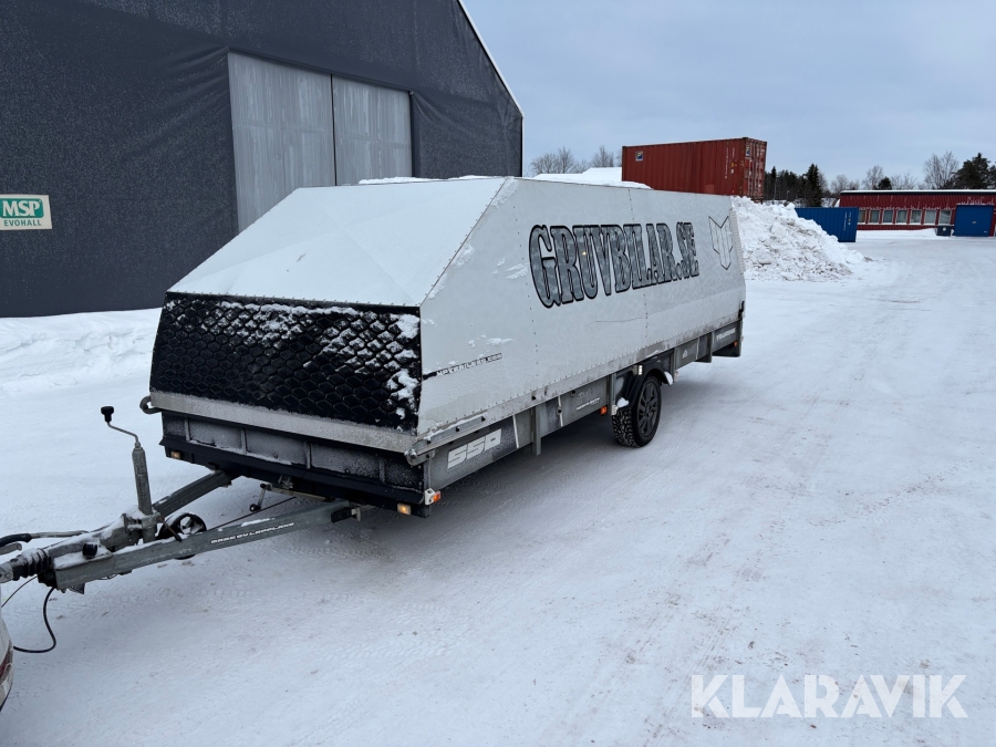 Personbilssläp 4P Touring 550 TXi