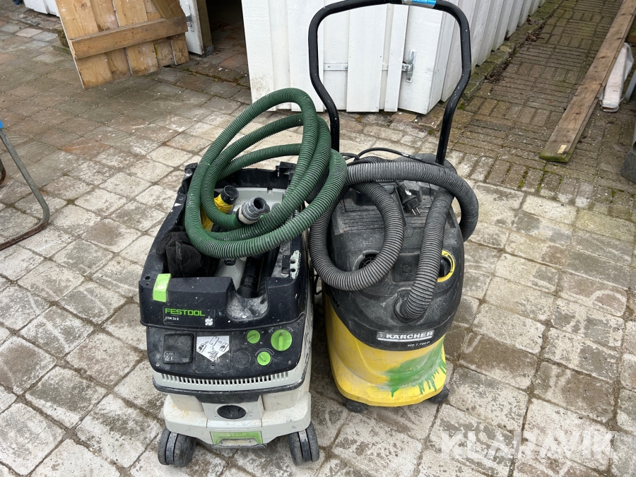 Industridammsugare Festool, Kärcher CTM 26 E, WD 7.700P