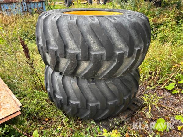 Däck på fälg Nokian  600/55R26,5 2st