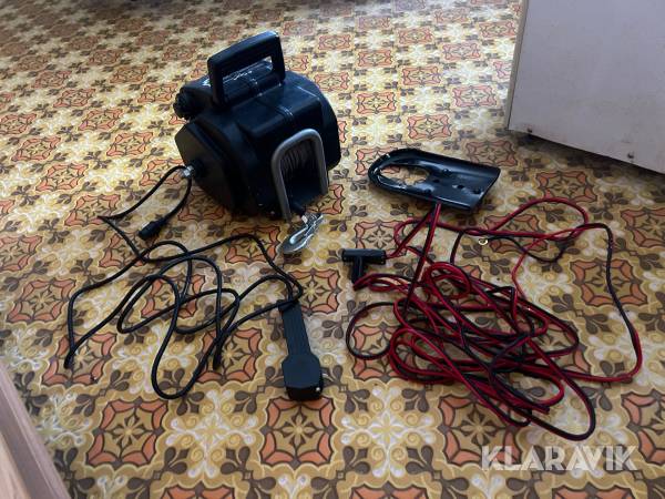 Elektrisk vinsch ca 1,6 ton 12 volt