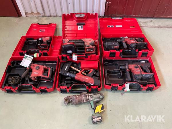 Handverktyg 7st Hilti, Bendof