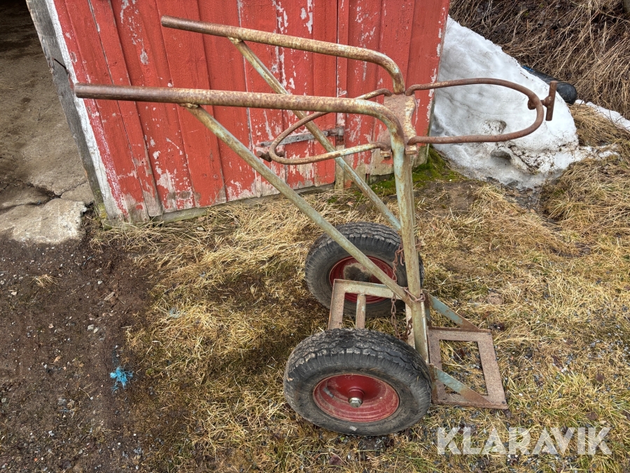 Vagn till gasflaskor