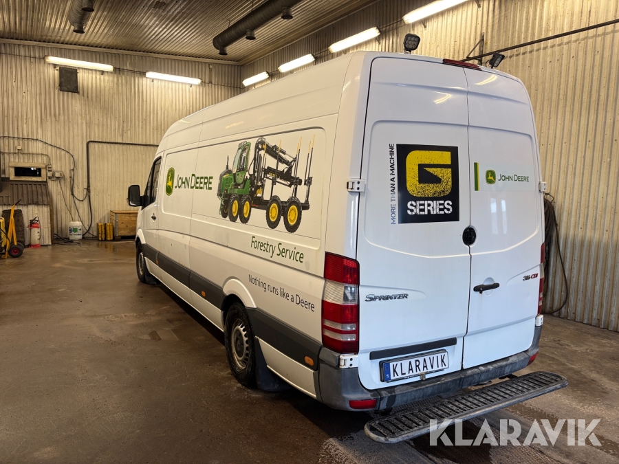 Servicebuss Mercedes-Benz Sprinter 316 CDI verkstadsinredd