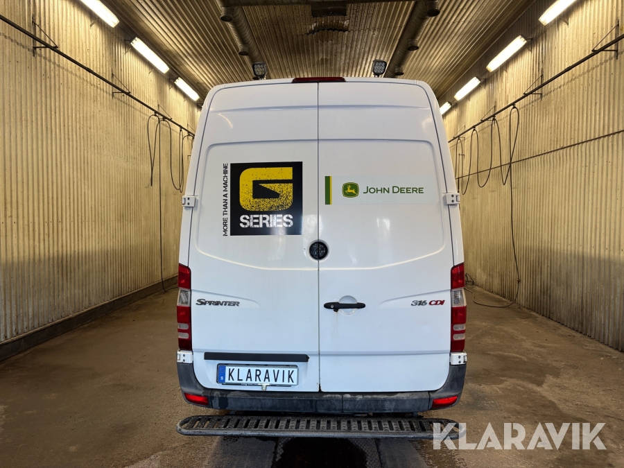 Servicebuss Mercedes-Benz Sprinter 316 CDI verkstadsinredd