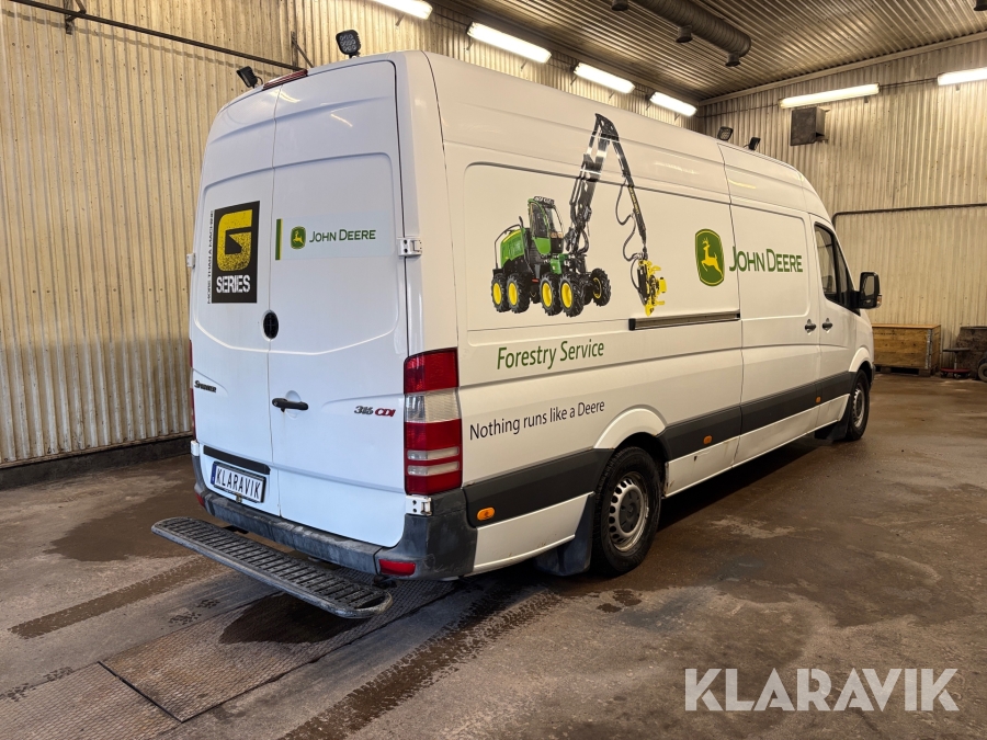 Servicebuss Mercedes-Benz Sprinter 316 CDI verkstadsinredd