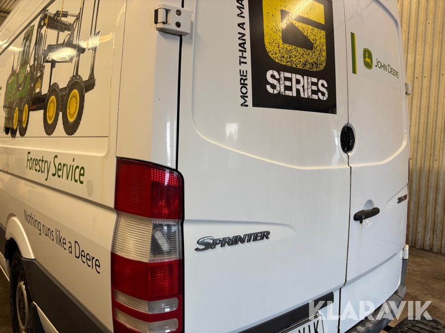 Servicebuss Mercedes-Benz Sprinter 316 CDI verkstadsinredd