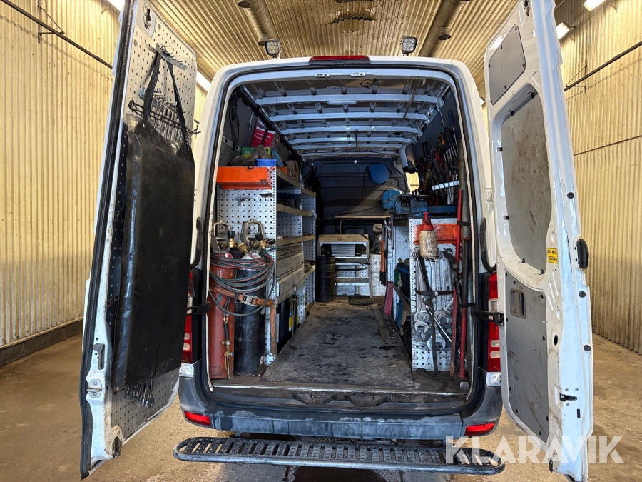 Servicebuss Mercedes-Benz Sprinter 316 CDI verkstadsinredd