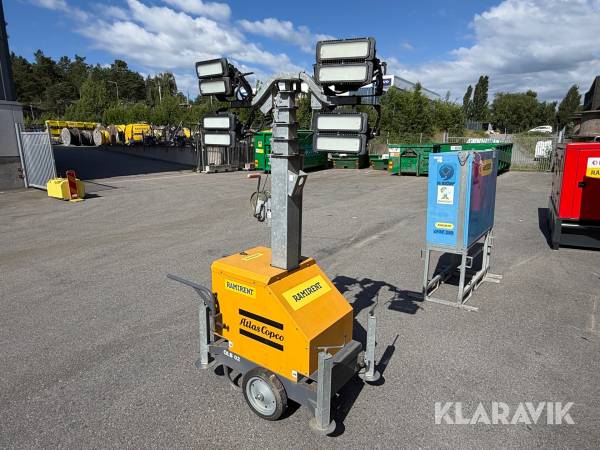 Belysningsmast Atlas Copco QLB 02