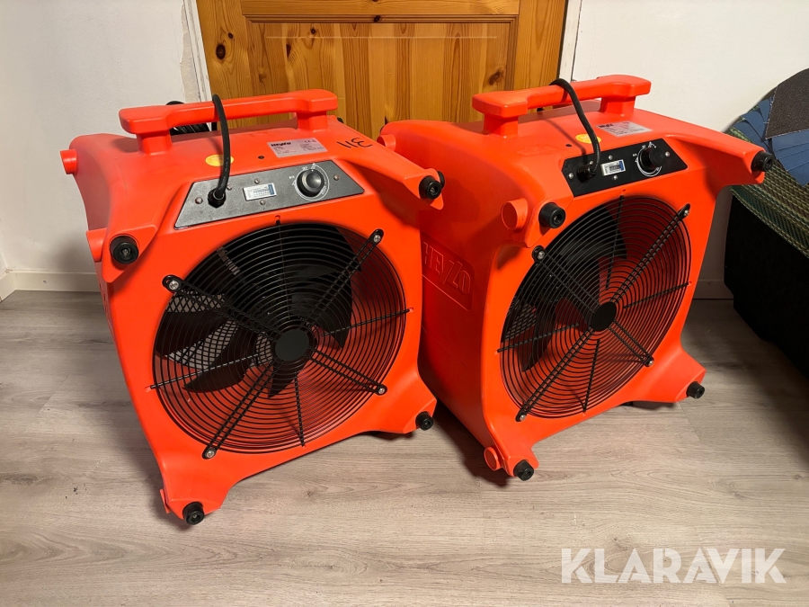 2st Fläktar för ventilation Heylo FD 4000