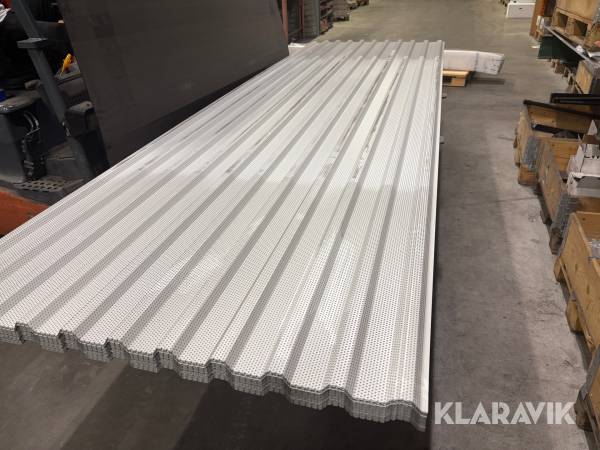 Perforerad väggplåt 45st 3500x1000x0,5mm