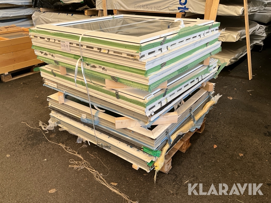 Plastfönster 8st