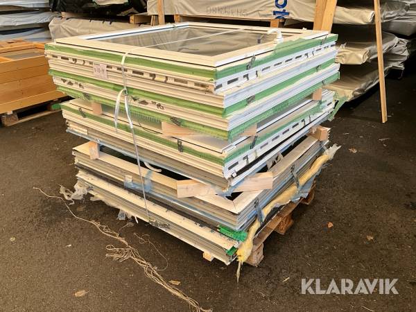 Plastfönster 8st