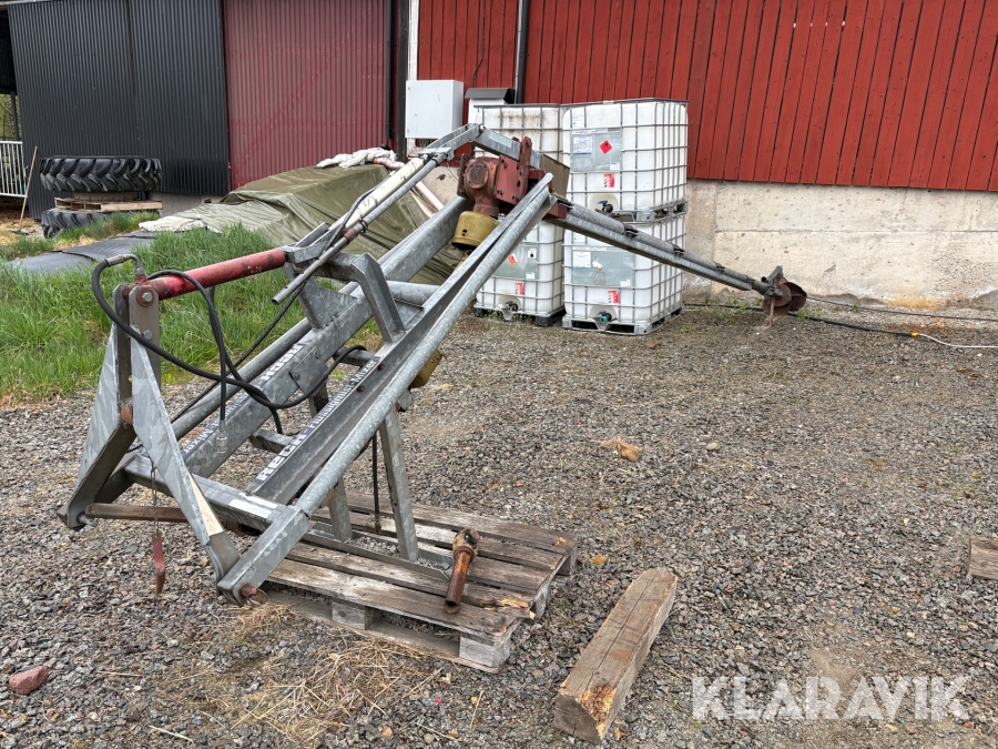 Gödselomrörare Reck med stativ