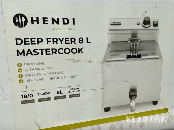 Fritös Hendi Deep Fryer 8 l