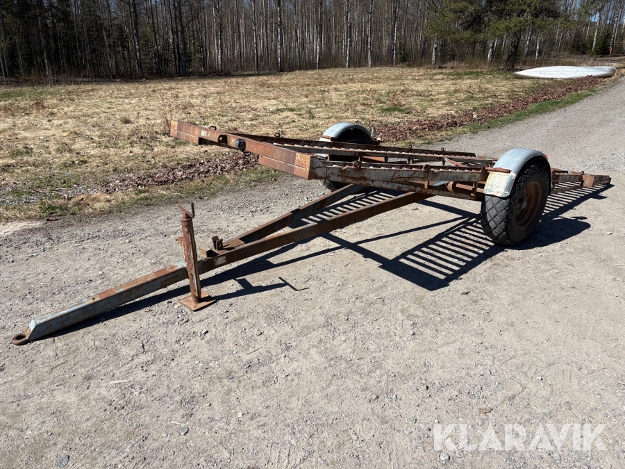 Maskintrailer TP-Kärra 3.5 ton