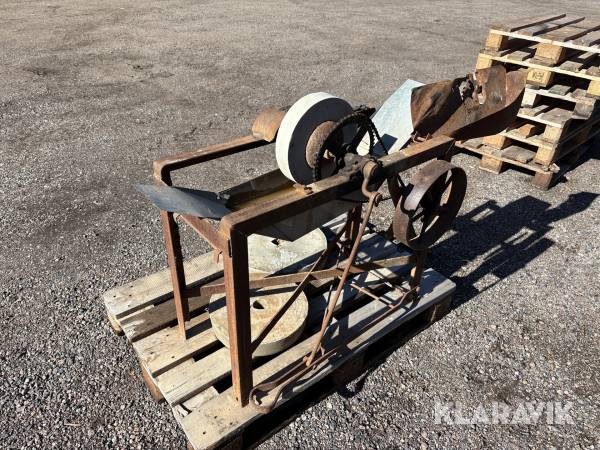 Slipsten med flera stenar