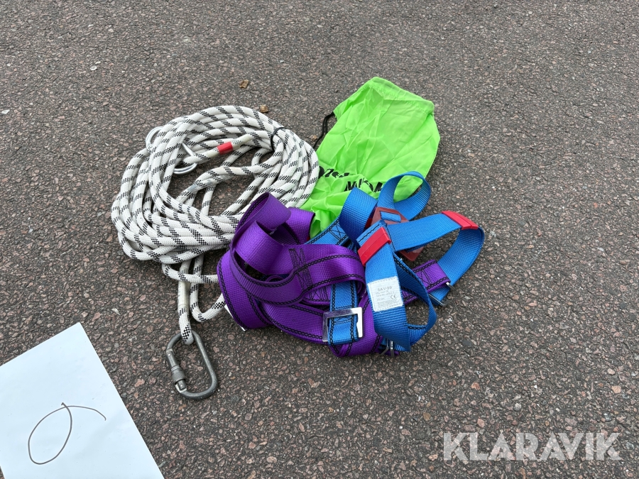 Fallskyddsutrustning 1st paket