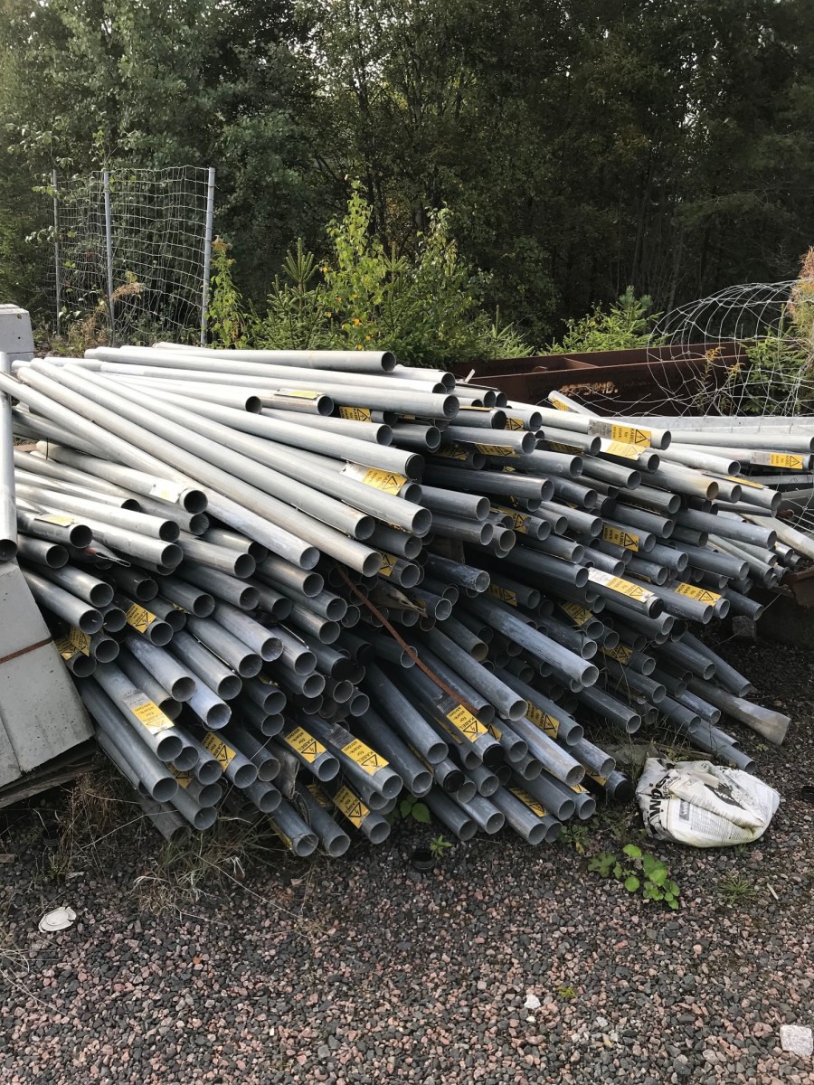 Galvade Rör 400st