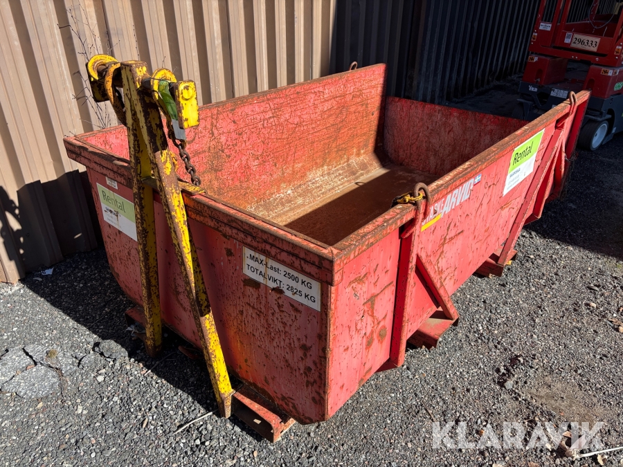 Materialbasker Starke Arvid kedjetömmande 2500kg