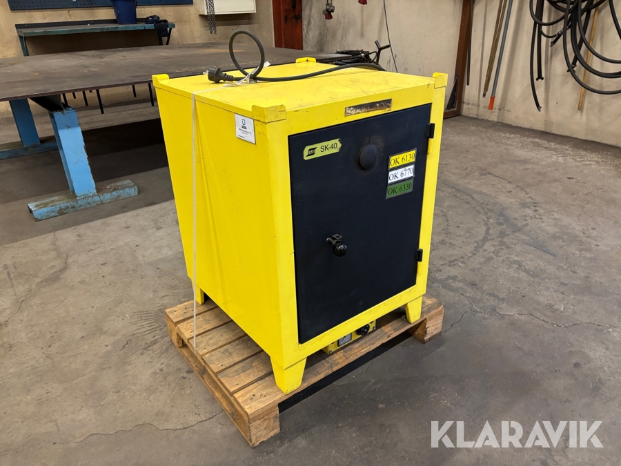 Värmeskåp för svetselektroder ESAB