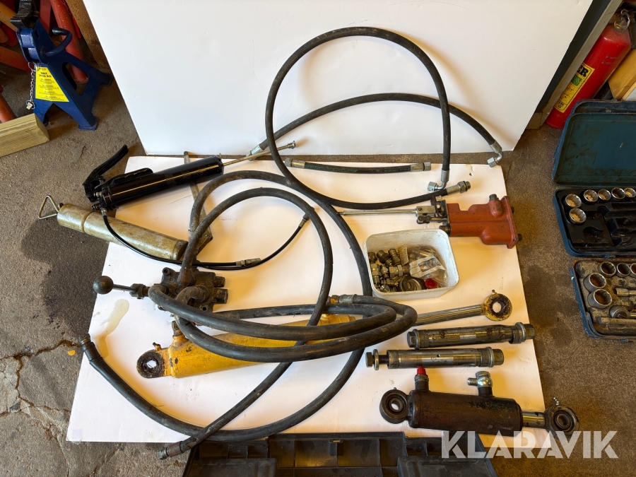 Paket med hydraulcylindrar