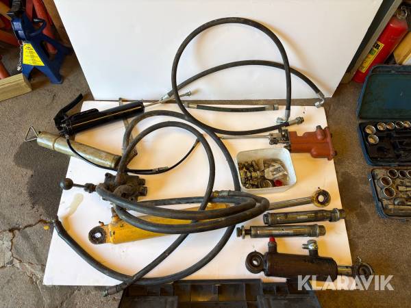 Paket med hydraulcylindrar